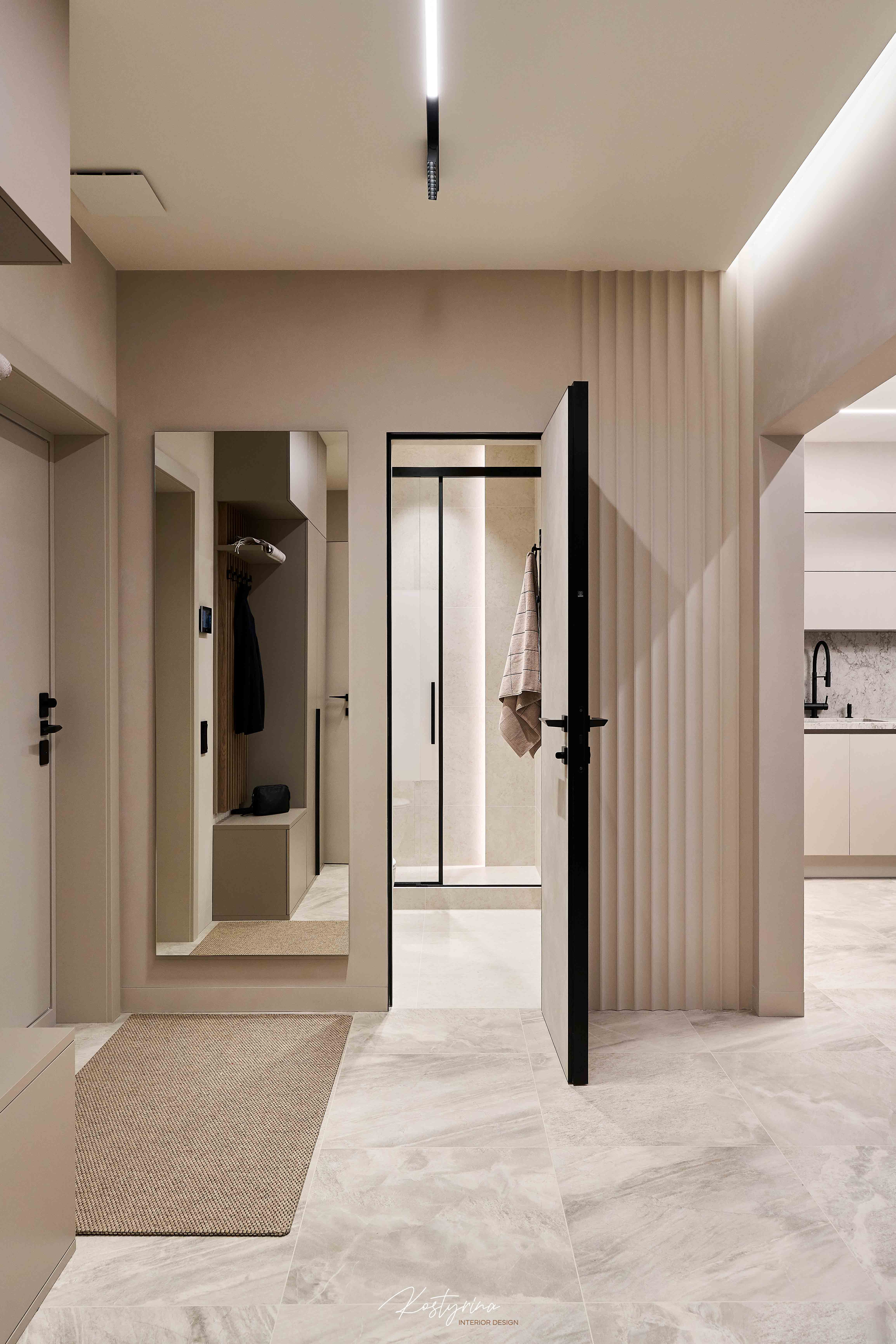 Интерьер квартиры в ЖК «Ты и Я» - 90м²