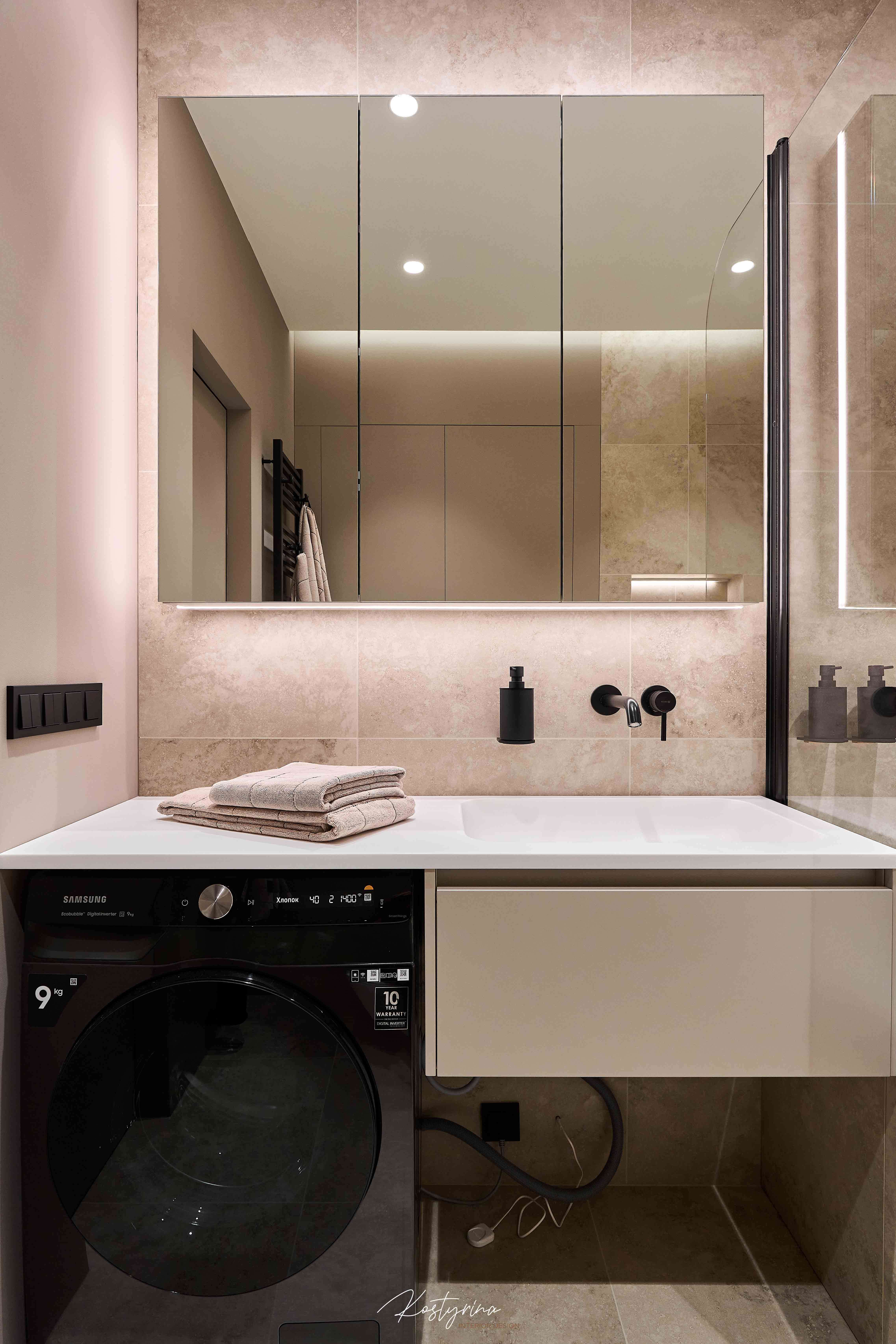 Интерьер квартиры в ЖК «Ты и Я» - 90м²