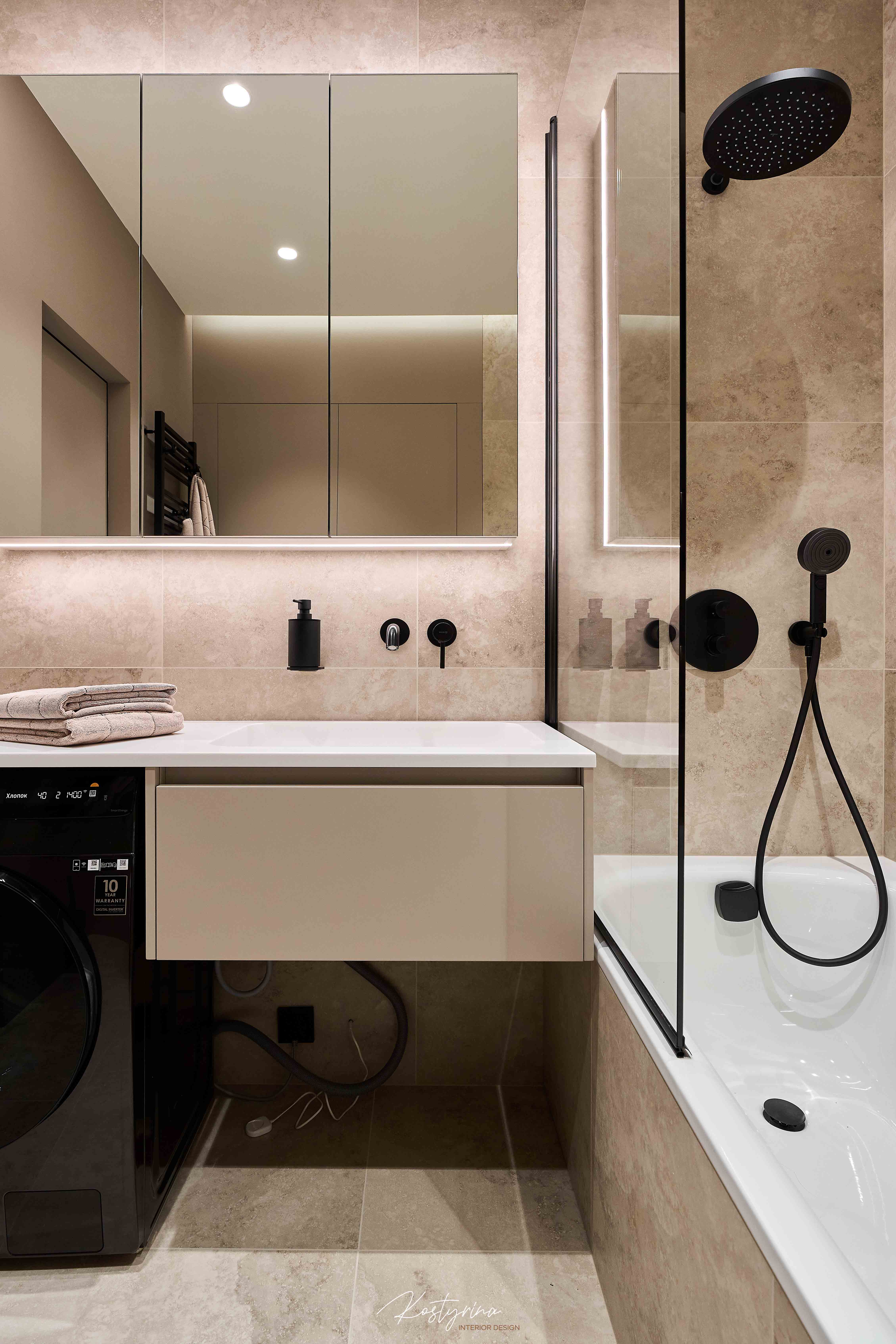 Интерьер квартиры в ЖК «Ты и Я» - 90м²