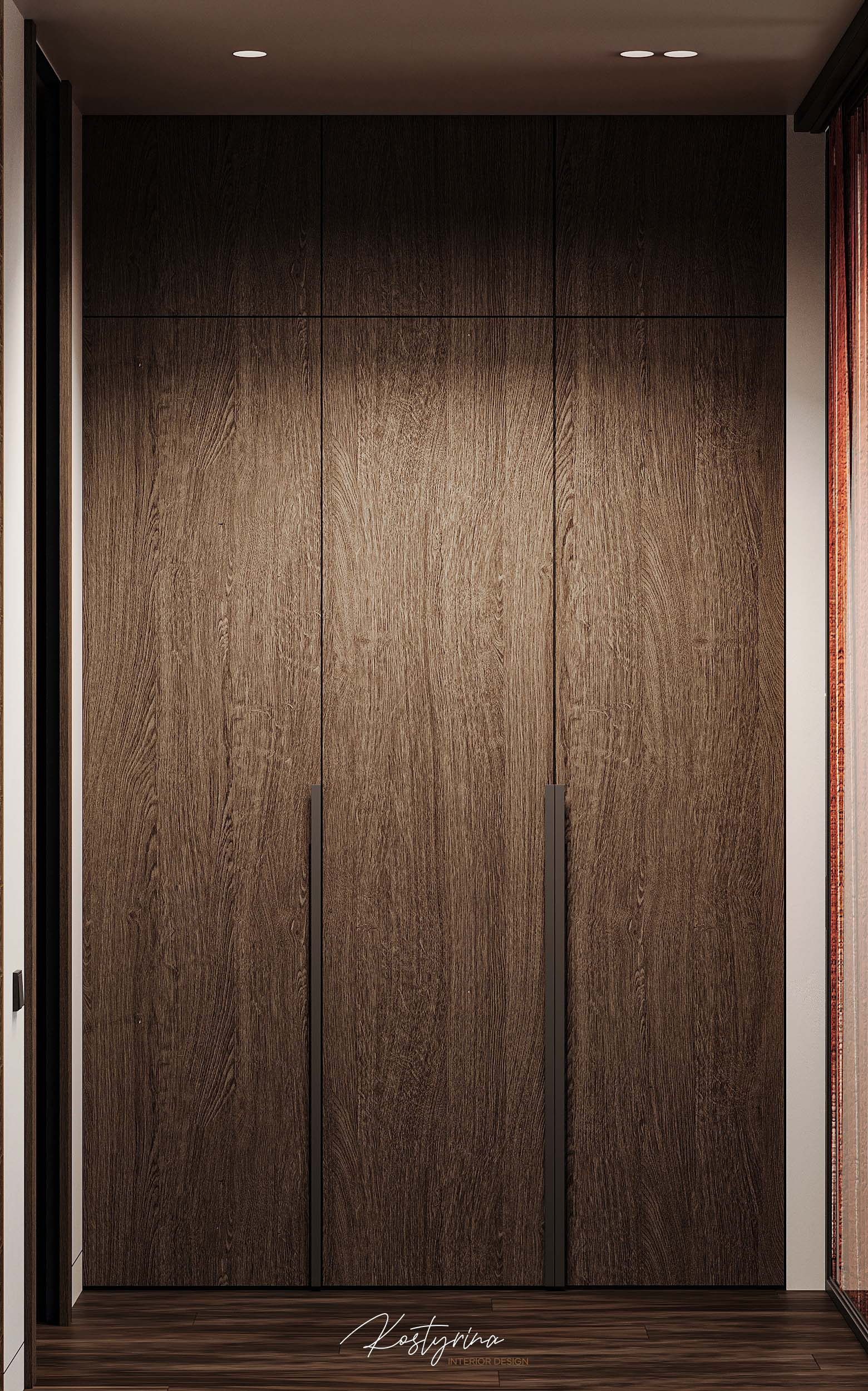 Брутальный интерьер квартиры в ЖК «Символ» - 60м²