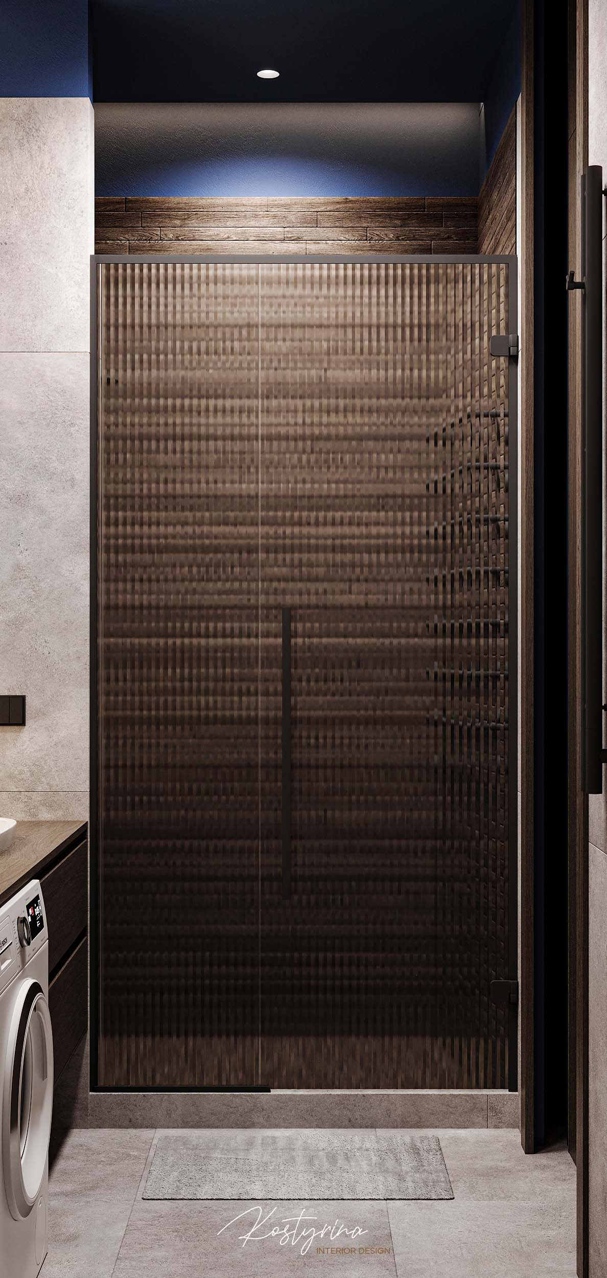 Брутальный интерьер квартиры в ЖК «Символ» - 60м²