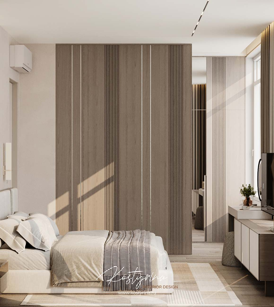 Светлая квартира у реки в ЖК «NOW» 95 м²