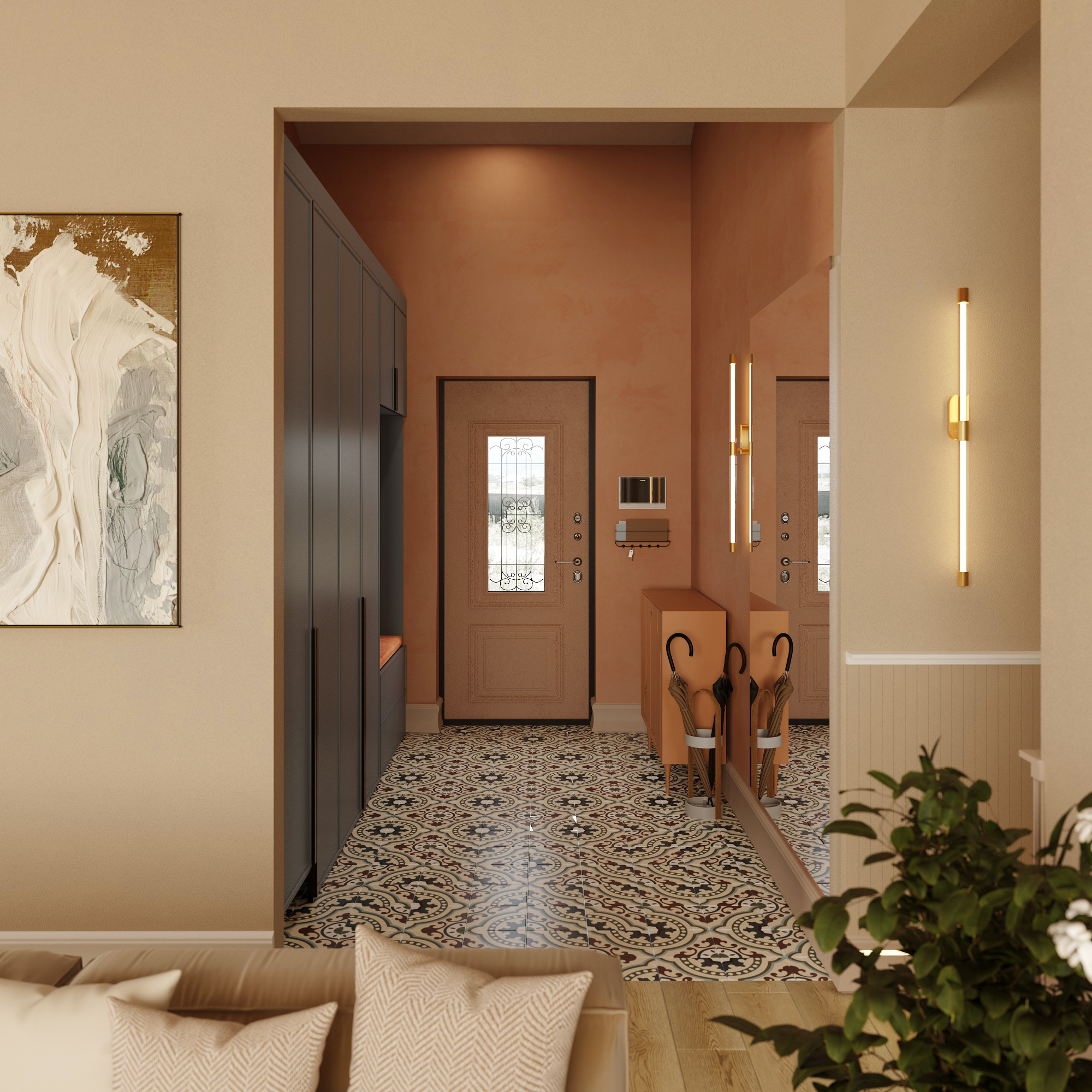 Частный дом в экологичном районе