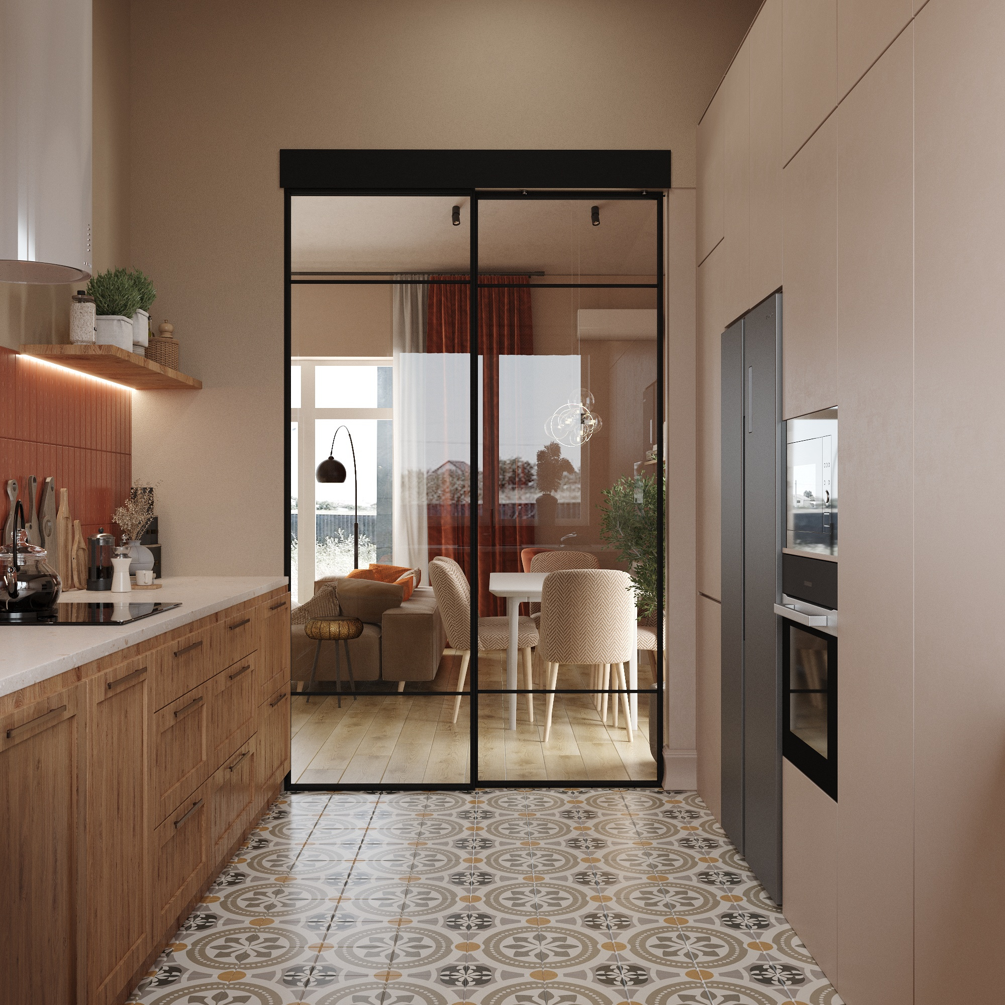 Частный дом в экологичном районе