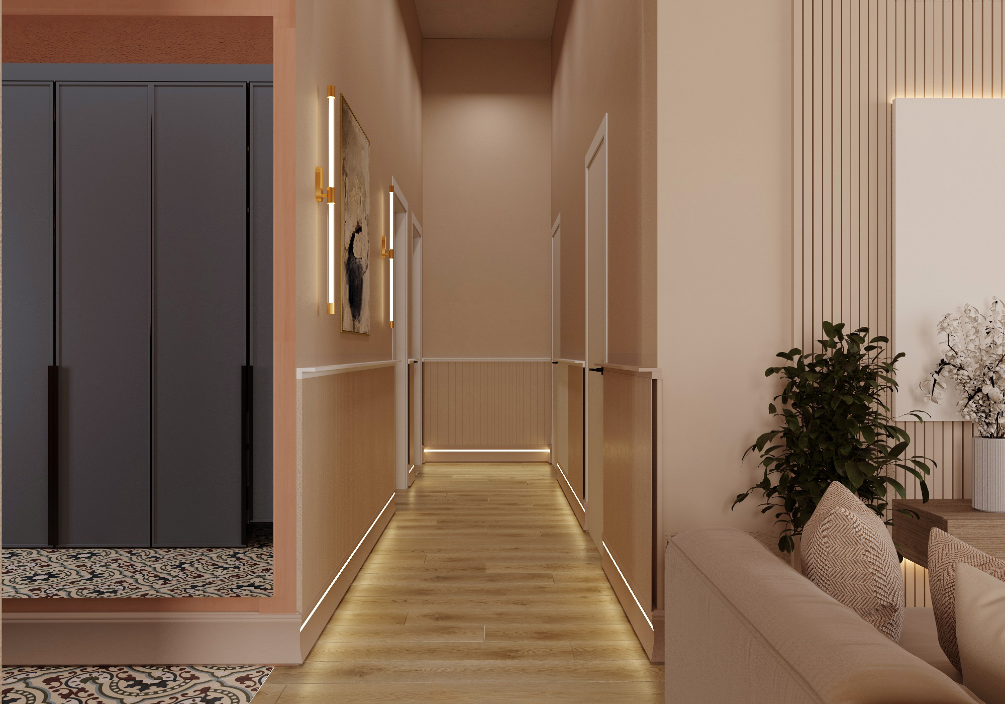 Частный дом в экологичном районе