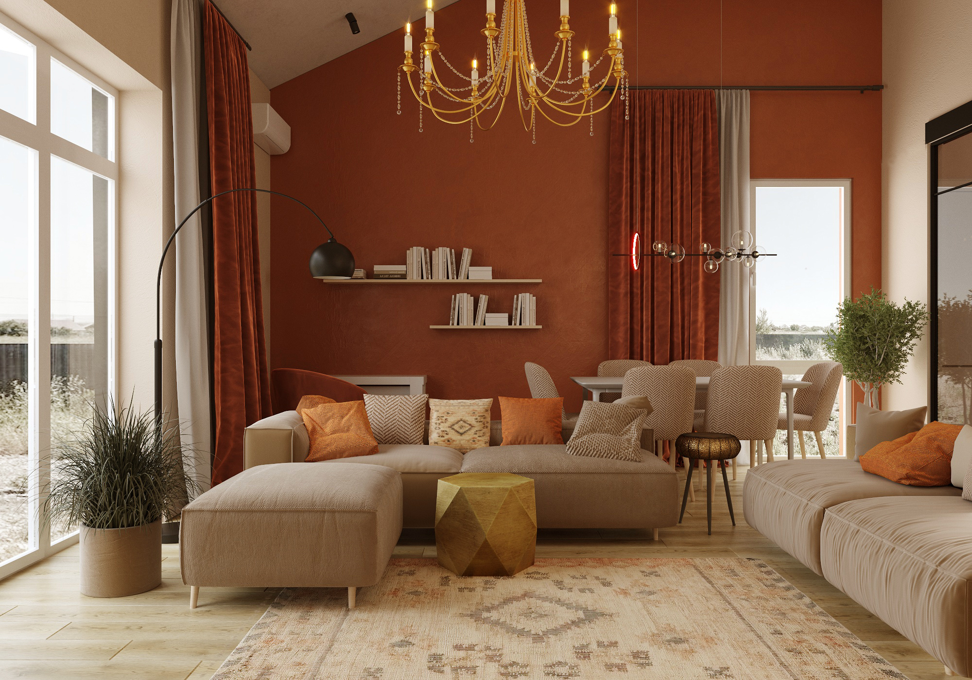 Частный дом в экологичном районе