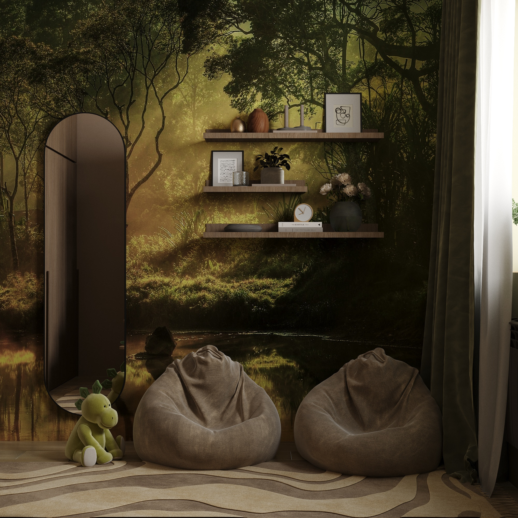 Частный дом в экологичном районе