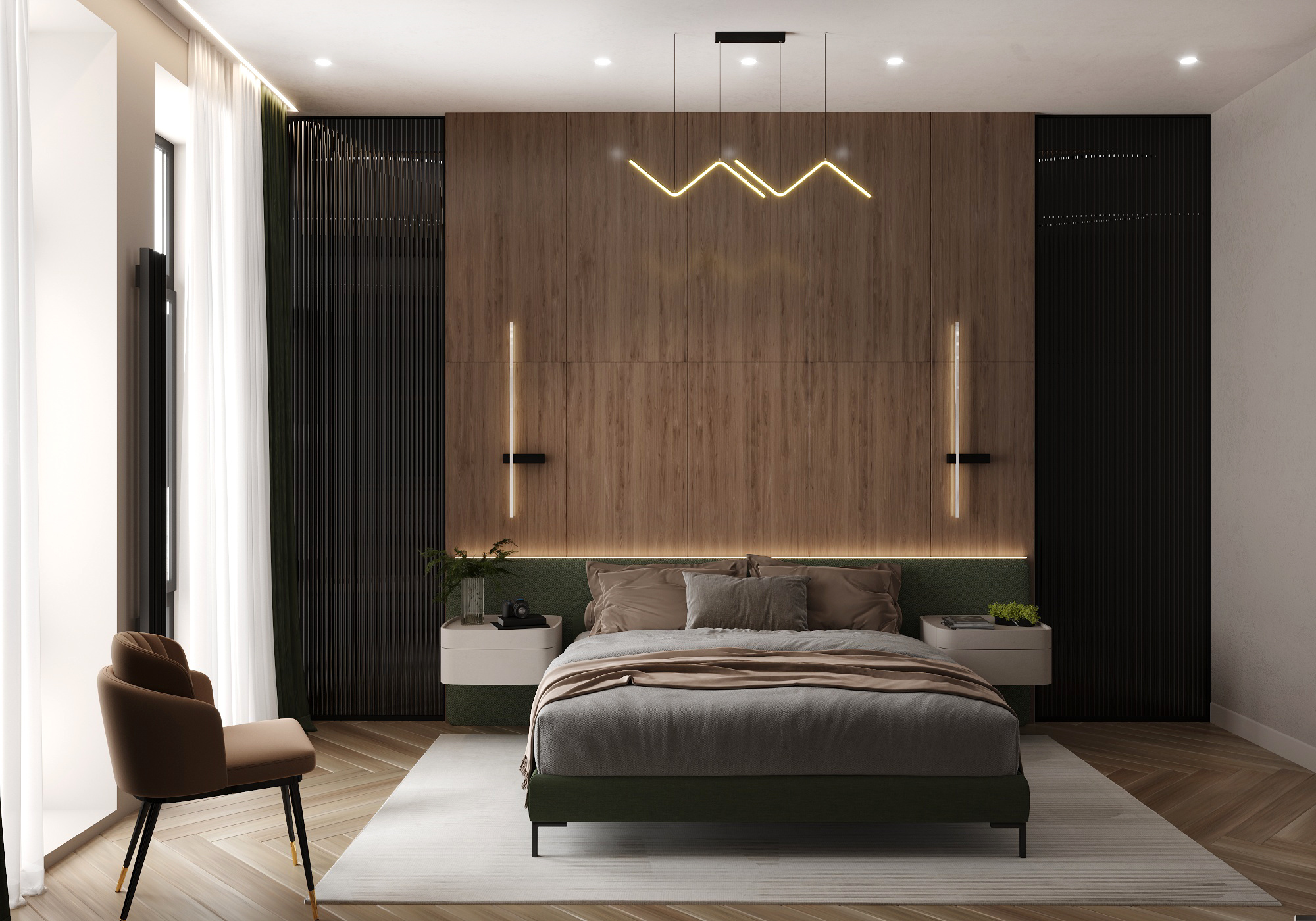 Дизайн частного дома в современном стиле