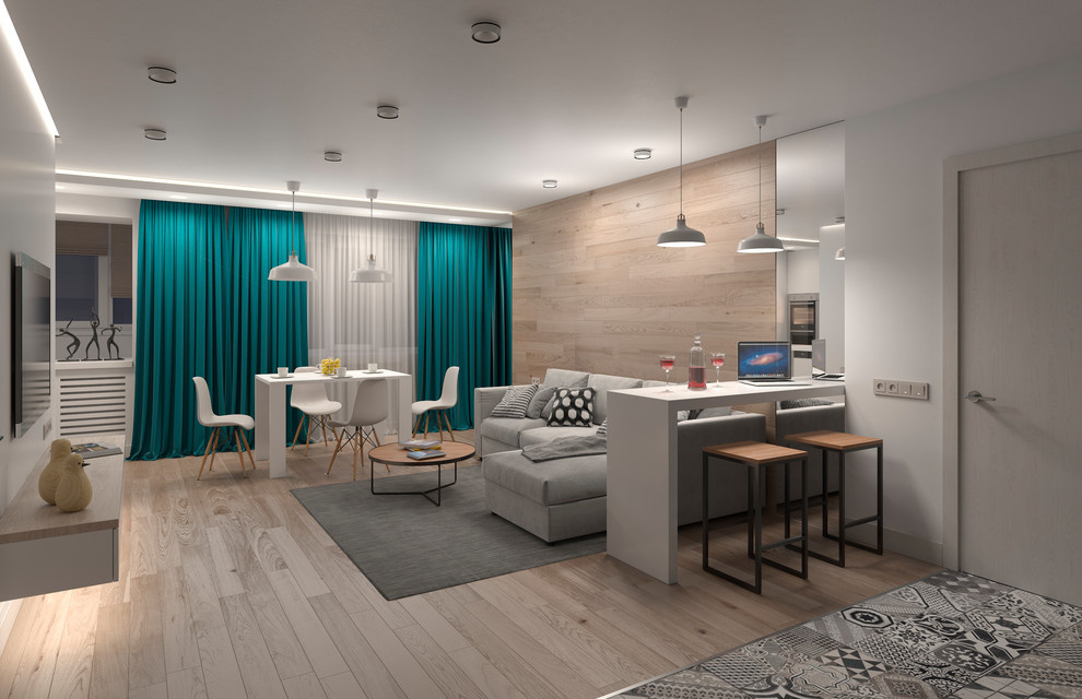 Обложка проекта: Дизайн квартиры 65 м² в ЖК «Южный город», Самара