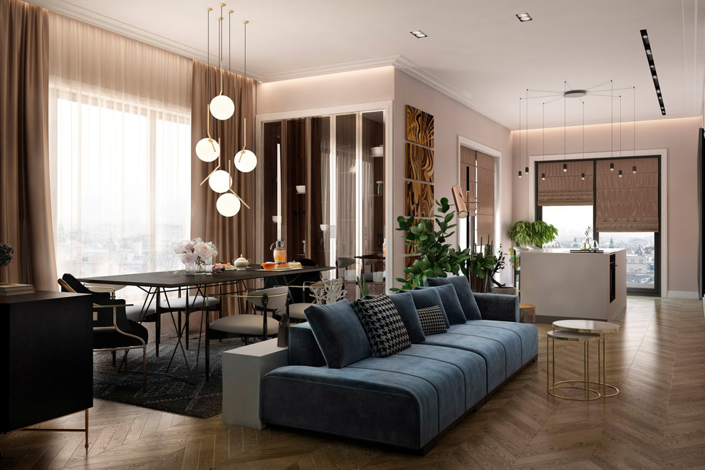 "Вокруг света" в ЖК "Крестовский De Luxe"