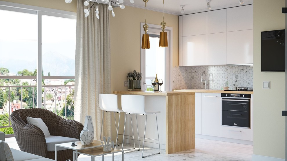 Проект 3-d визуализации выполнен для студии  Decorator.pro