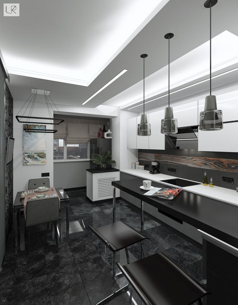 Квартира в стиле Hi-tech & Loft для молодого банкира