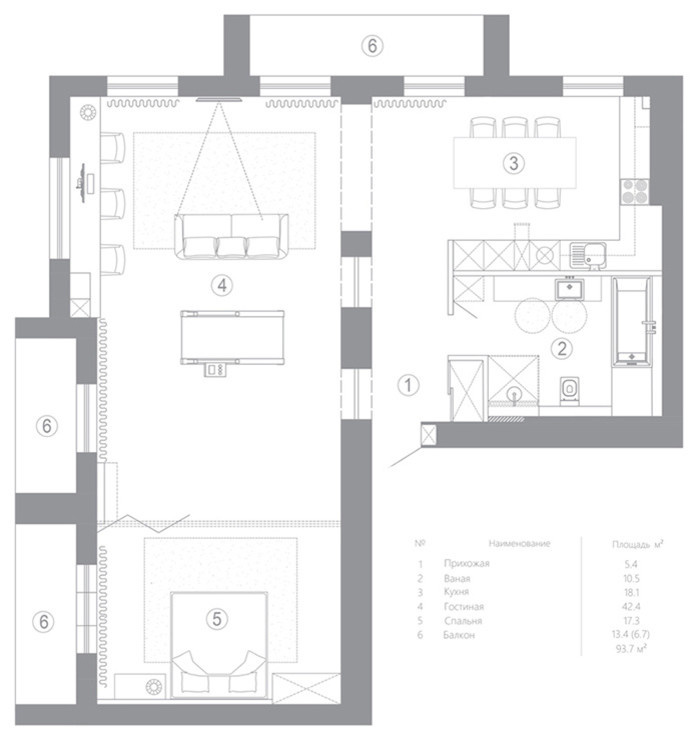 W|B apartment