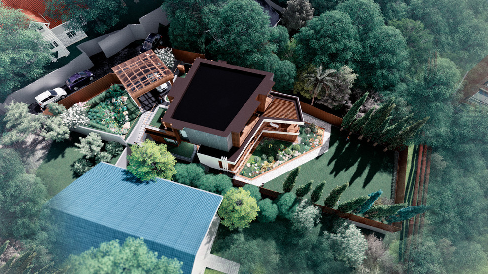 Twisted house