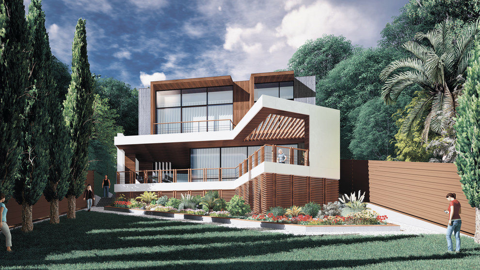Twisted house