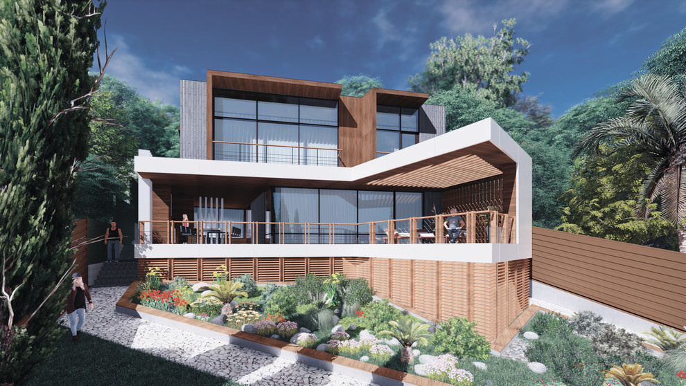 Twisted house