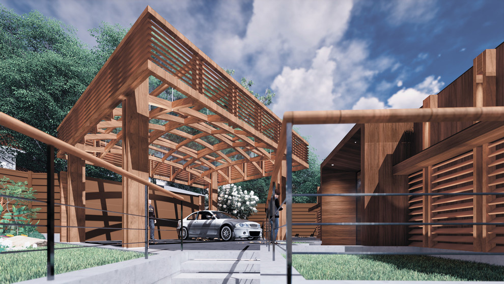 Twisted house