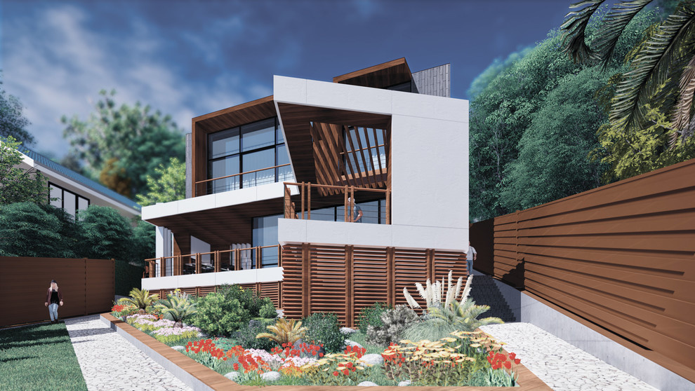 Twisted house
