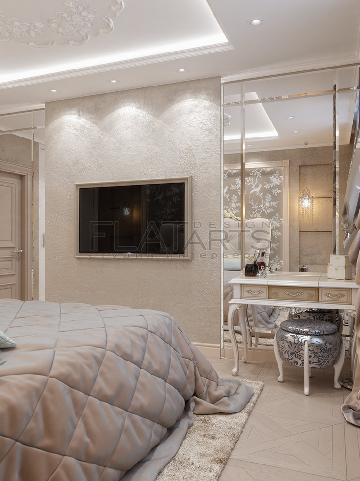 Дизайн 3-ной квартиры 90 кв.м. в стиле эклектика