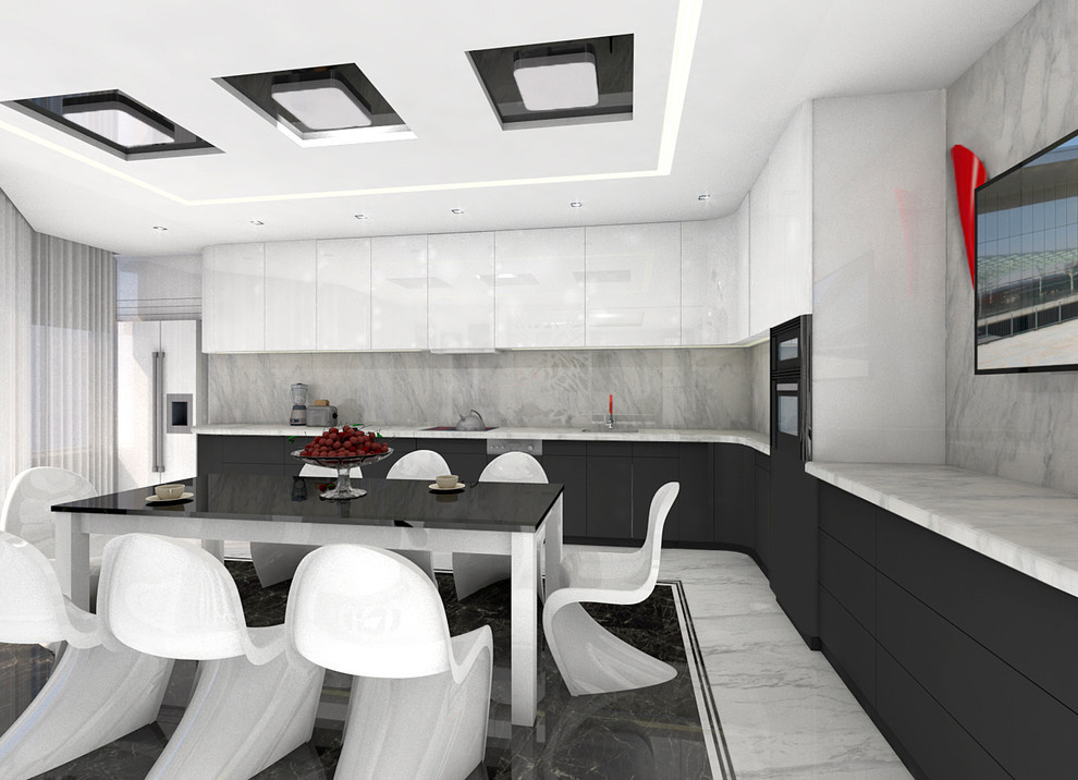 Современный интерьер с японскими мотивами