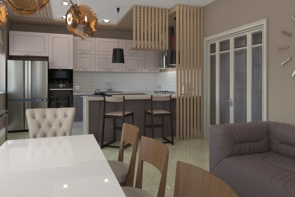 кухня-гостиная