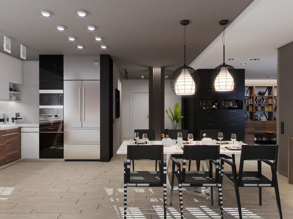Loft в темных тонах