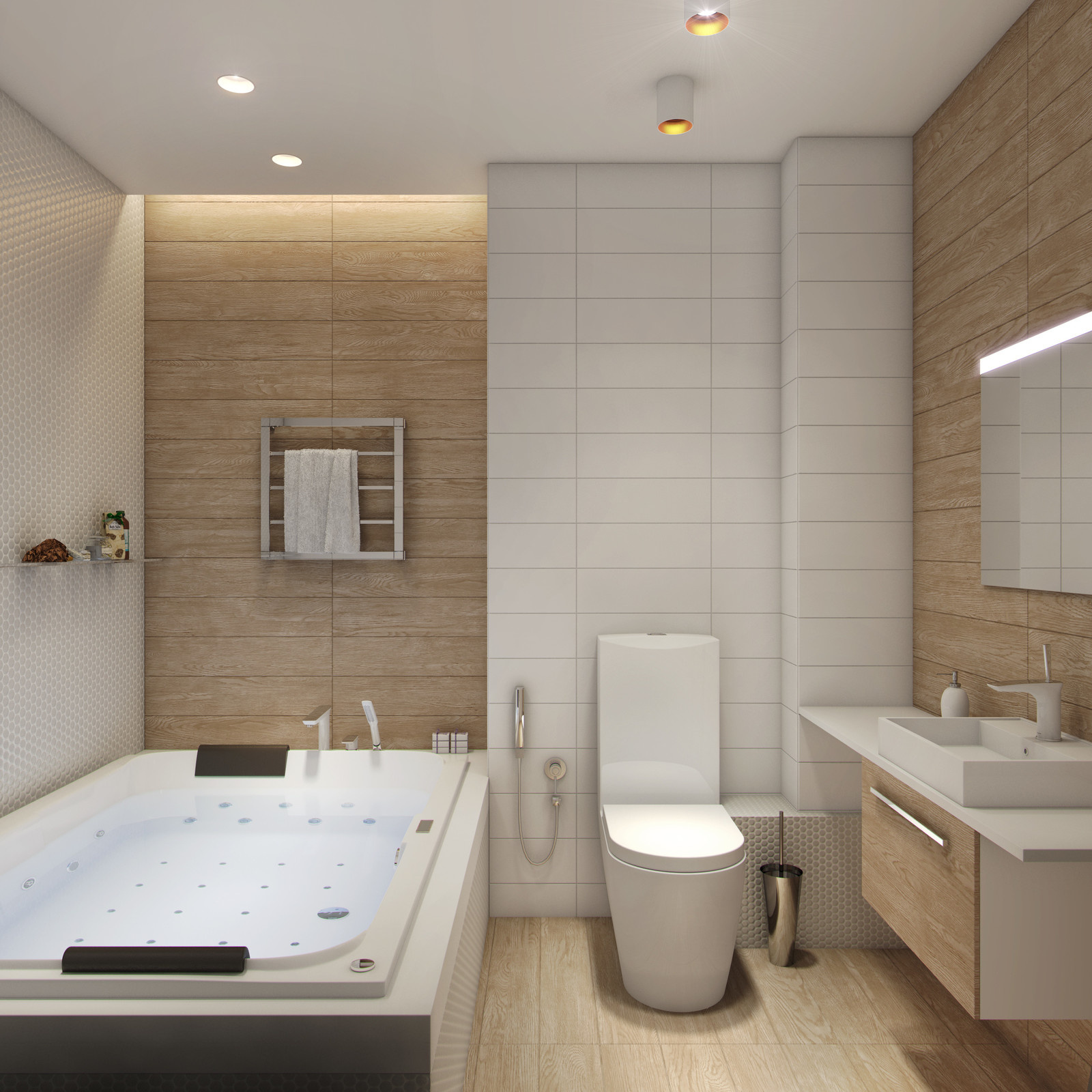 Loft в темных тонах