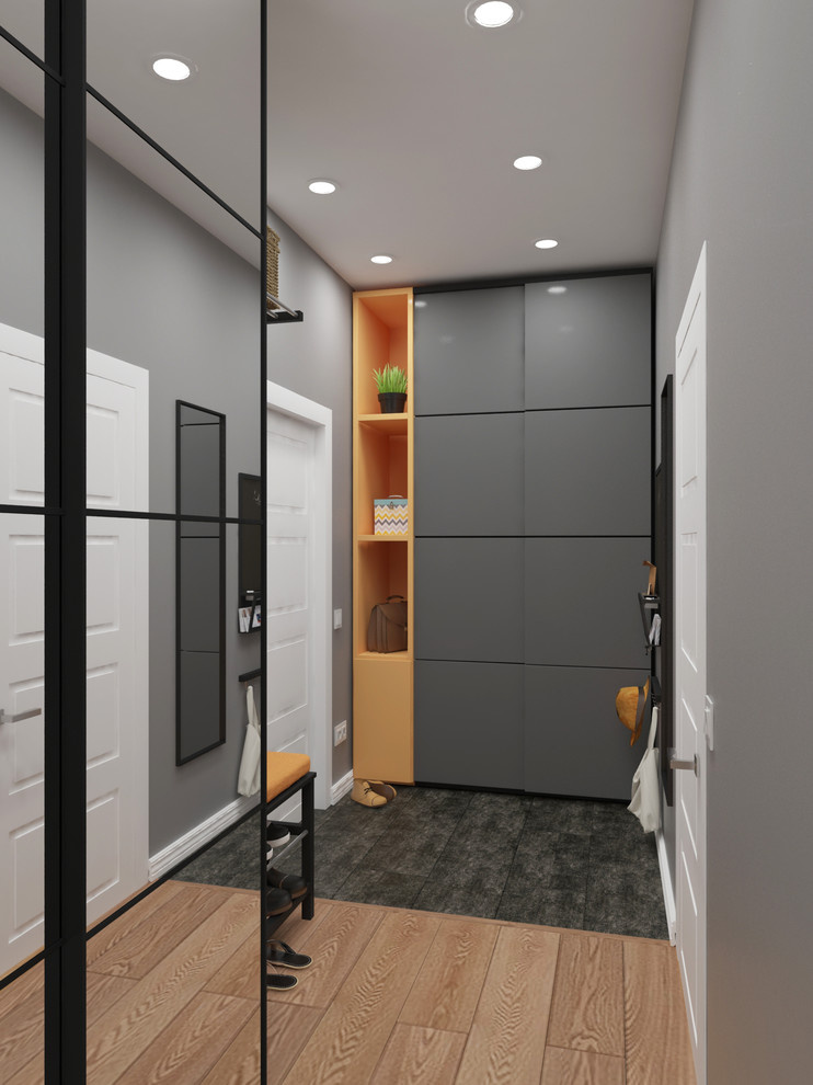 Проект квартиры-студии на Русской
