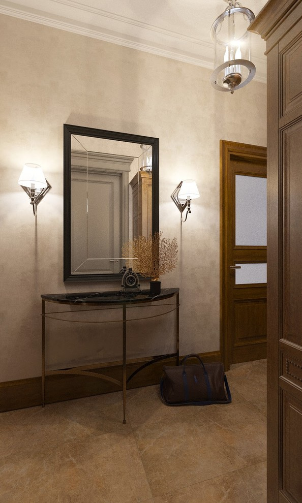 A Project of Interiors at private flat at Moscow (Stalinist House)