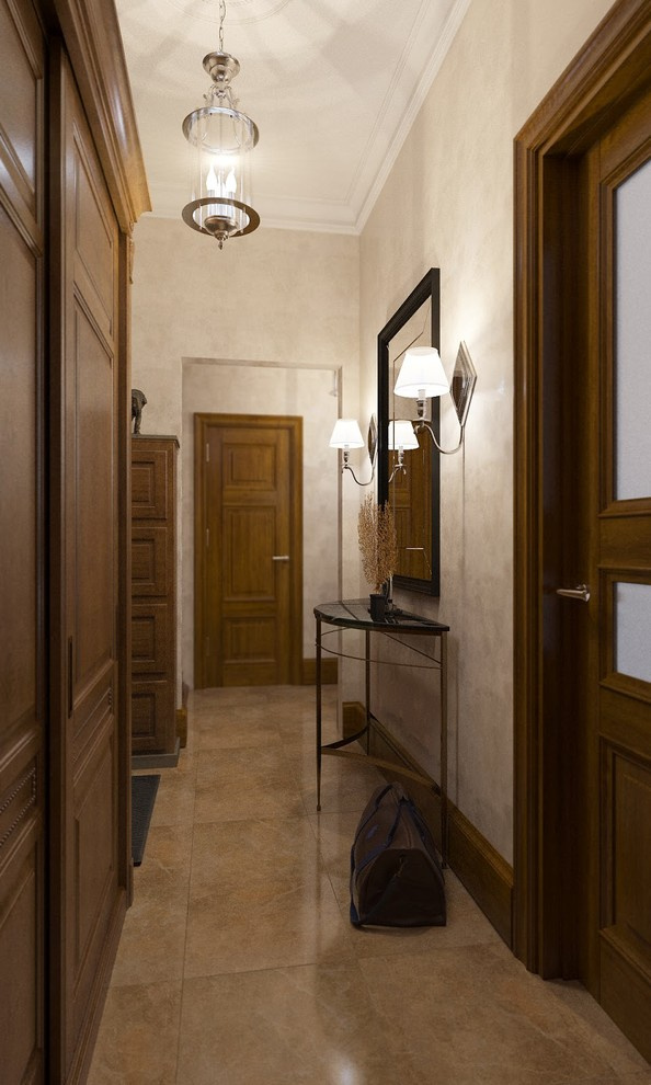 A Project of Interiors at private flat at Moscow (Stalinist House)
