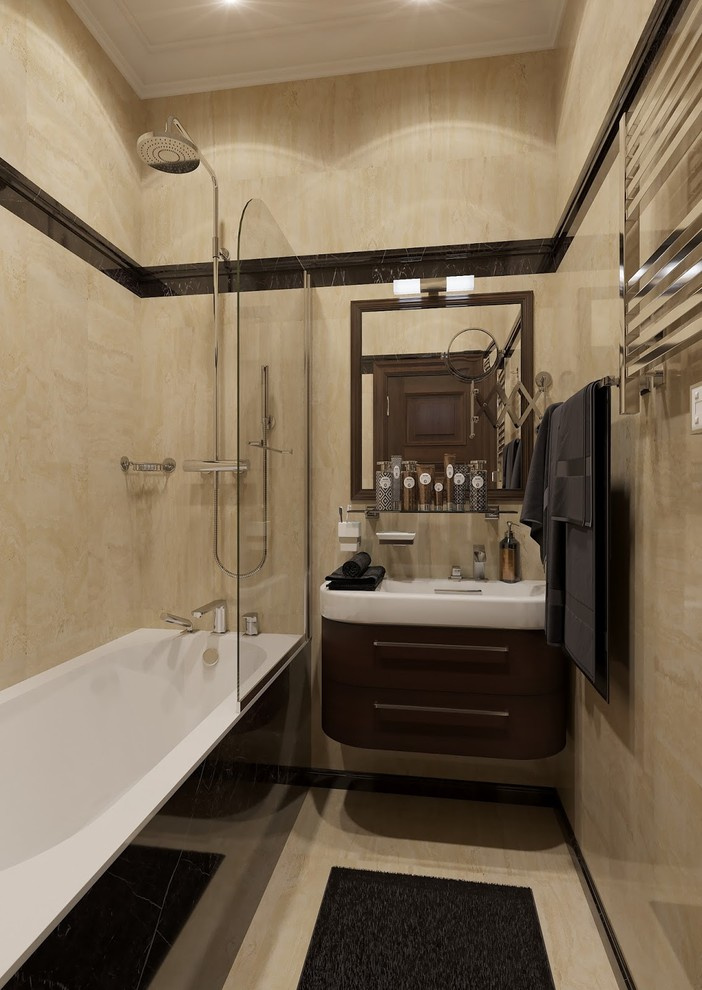 A Project of Interiors at private flat at Moscow (Stalinist House)