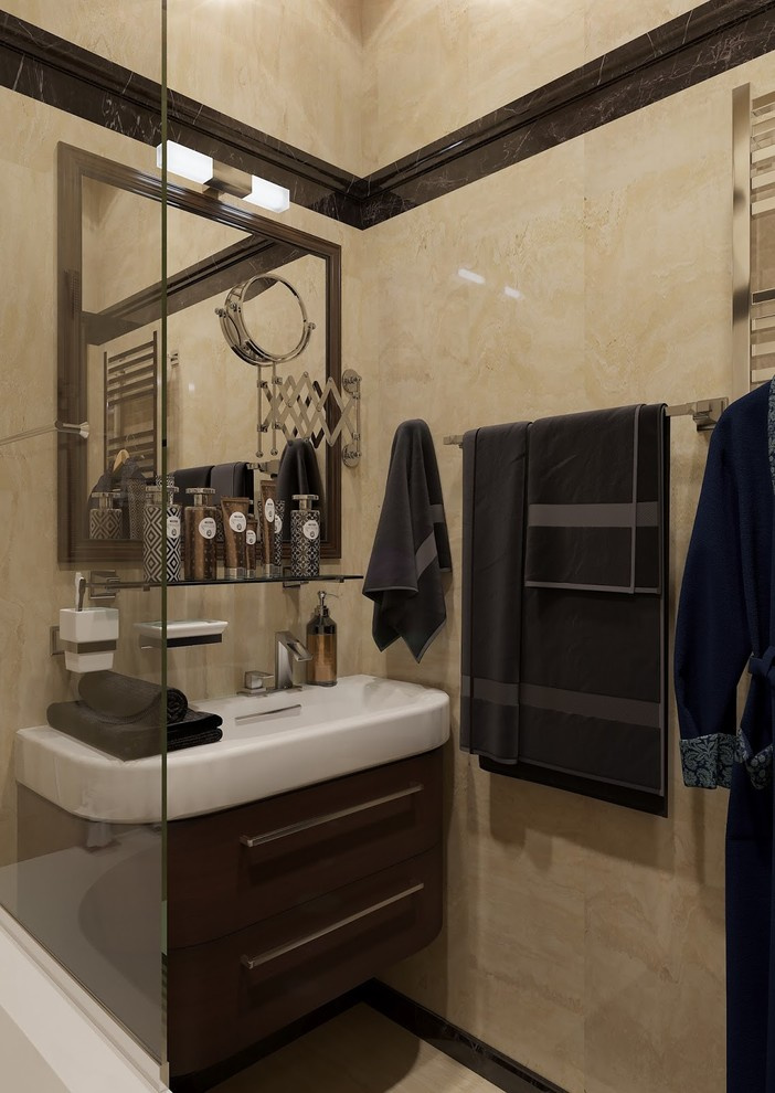 A Project of Interiors at private flat at Moscow (Stalinist House)