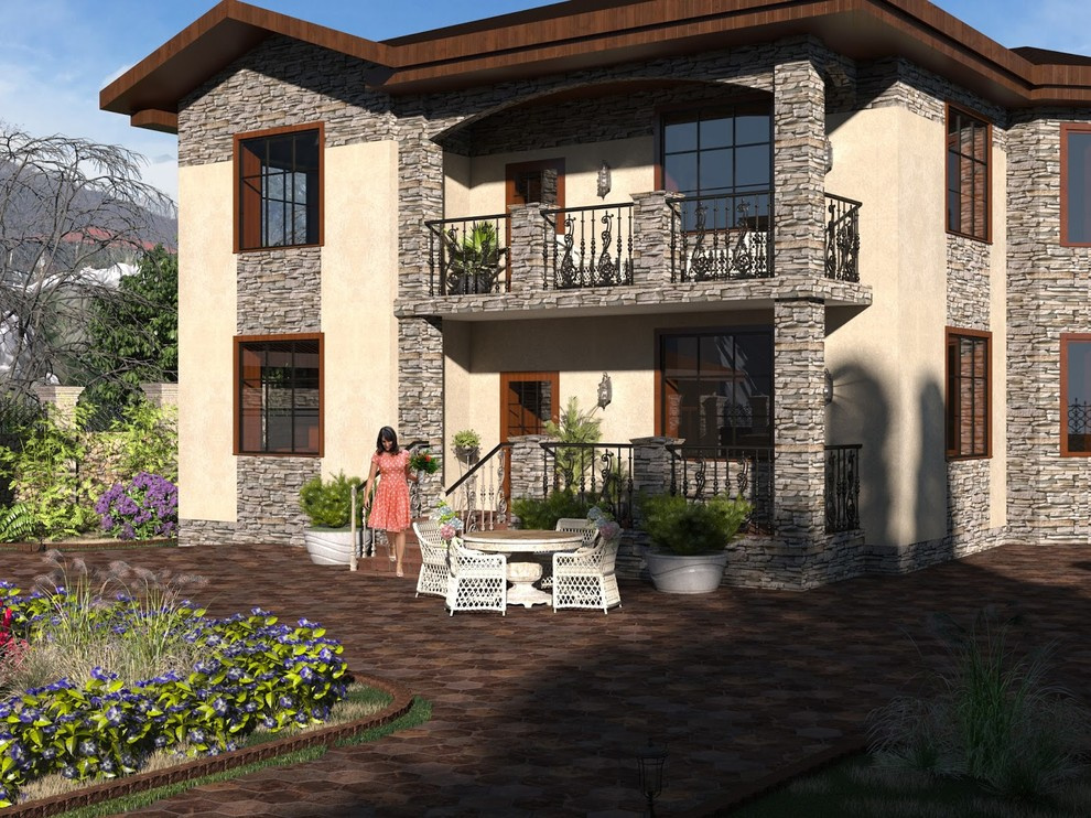 Project of mansion in Georgia