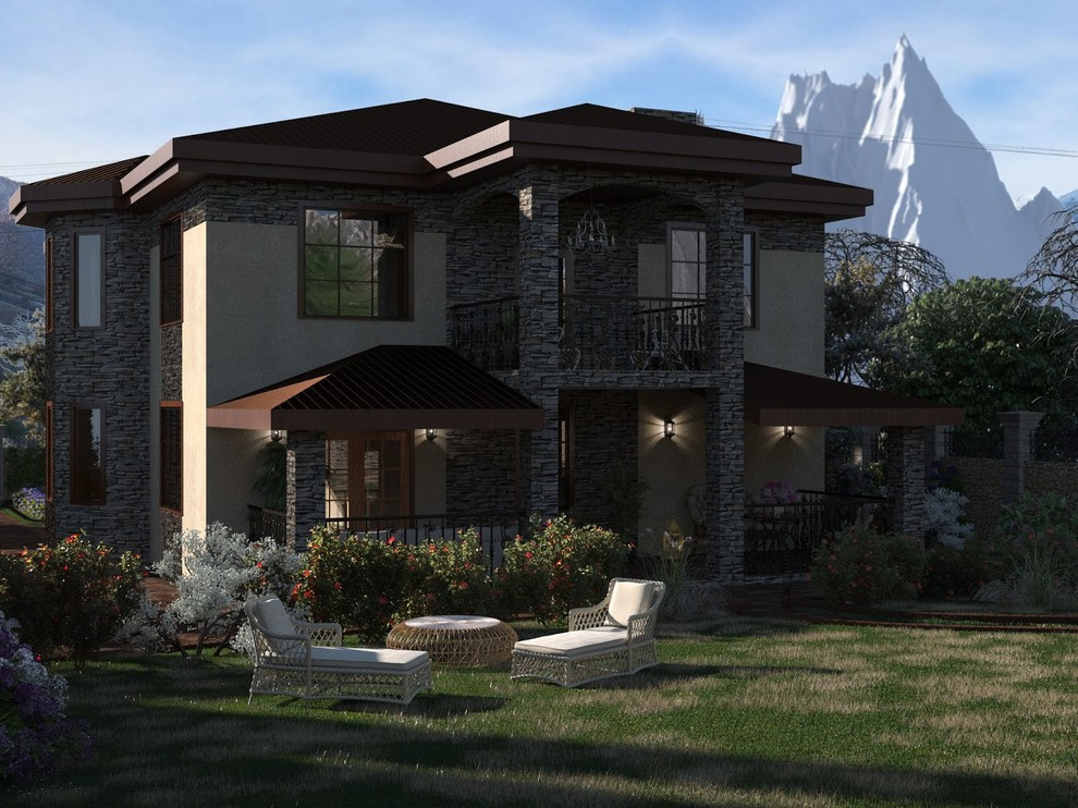 Project of mansion in Georgia