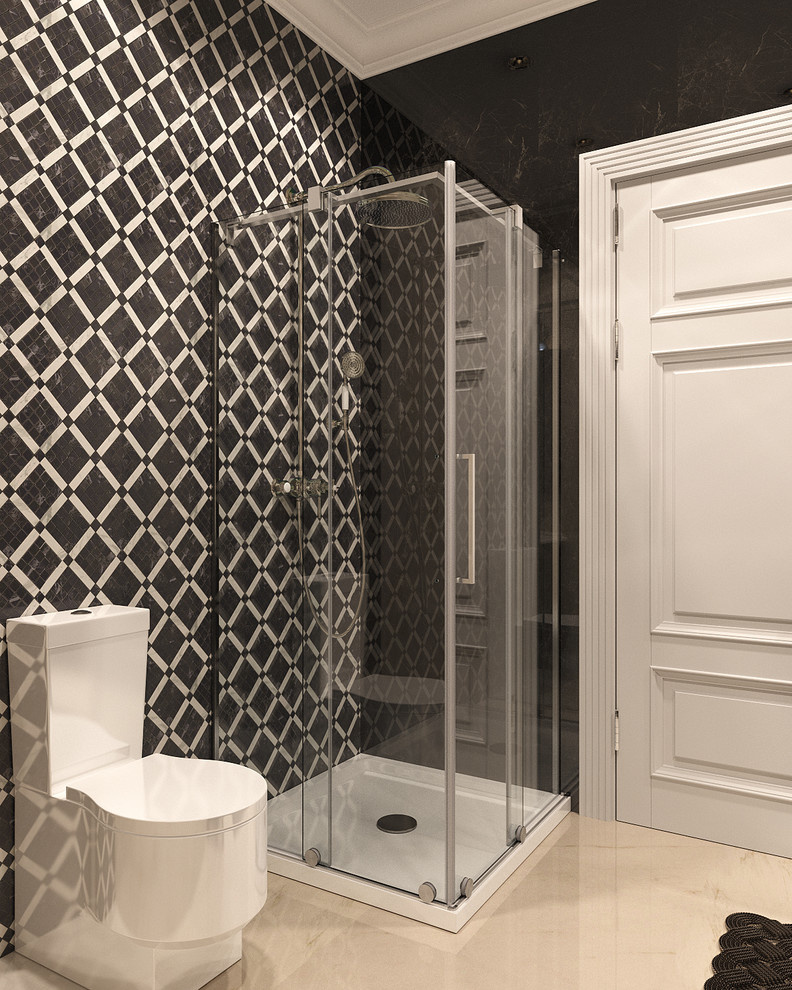 Project of Interiors at private flat at Molodogvardeyskaya Street, Moscow