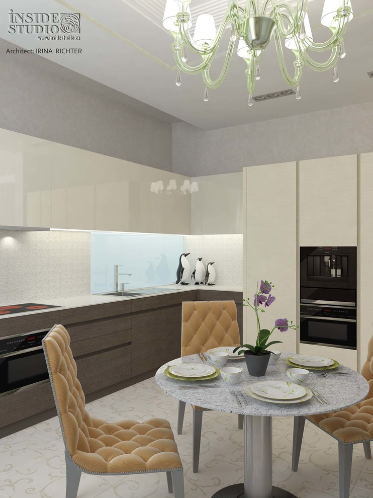Интерьер загородного  дома  470 m2