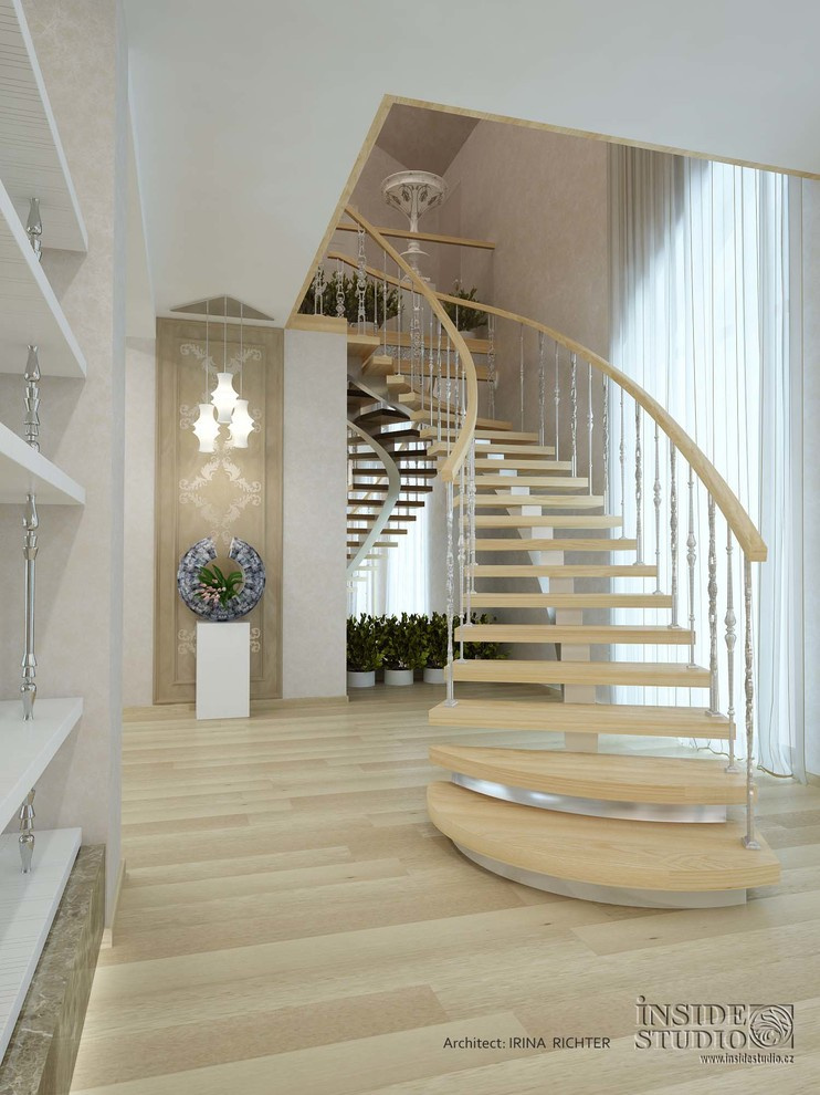 Интерьер загородного  дома  470 m2
