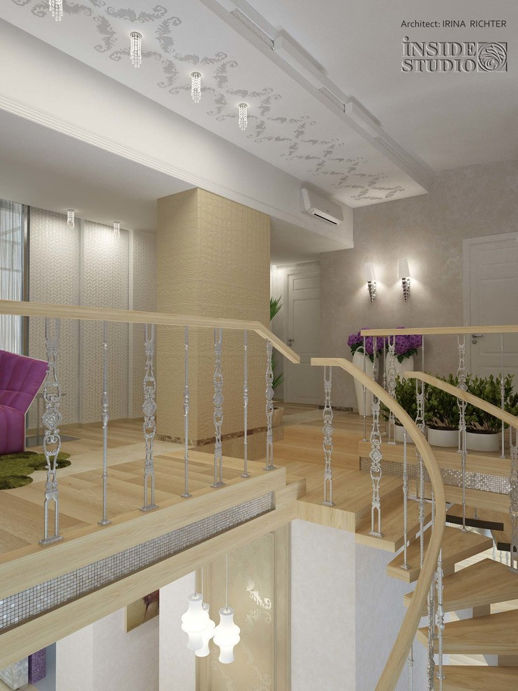 Интерьер загородного  дома  470 m2