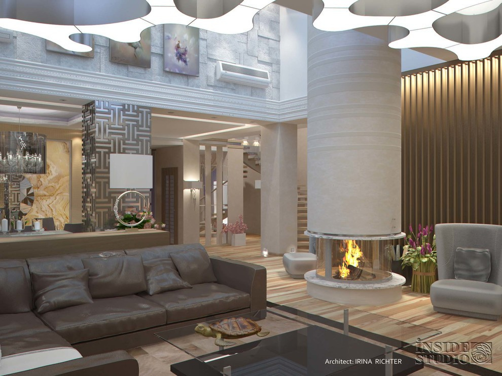 Обложка проекта: Интерьер загородного дома 530 m2
