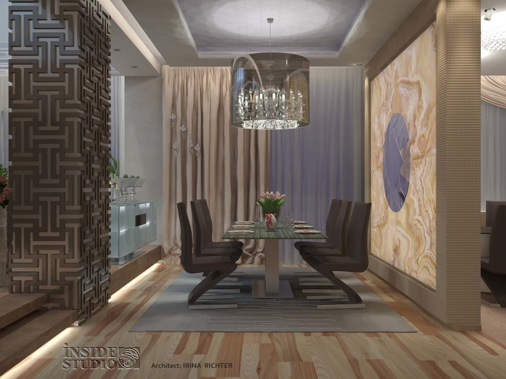 Интерьер загородного  дома   530 m2