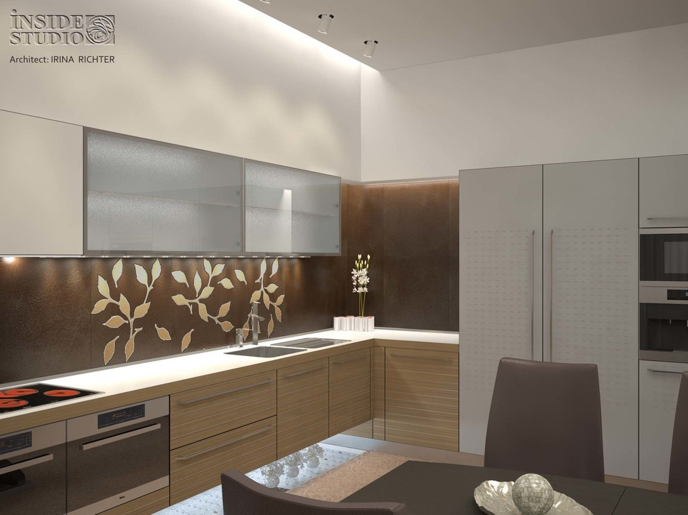 Интерьер загородного  дома   530 m2
