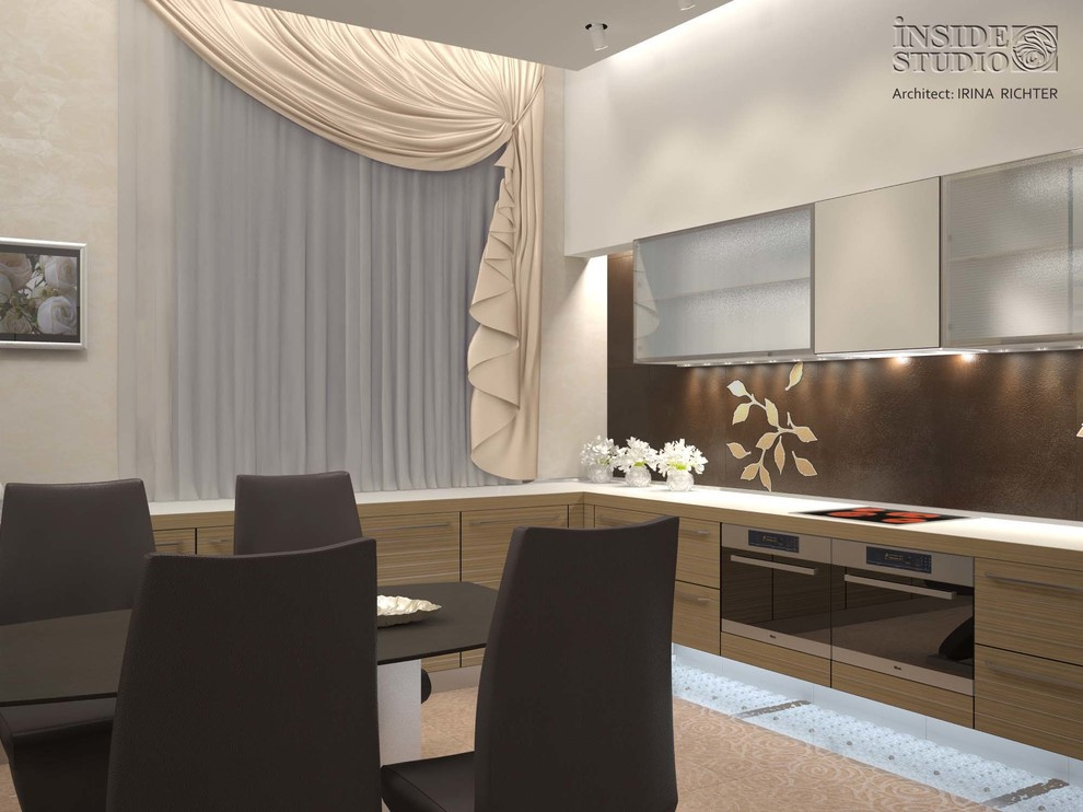Интерьер загородного  дома   530 m2