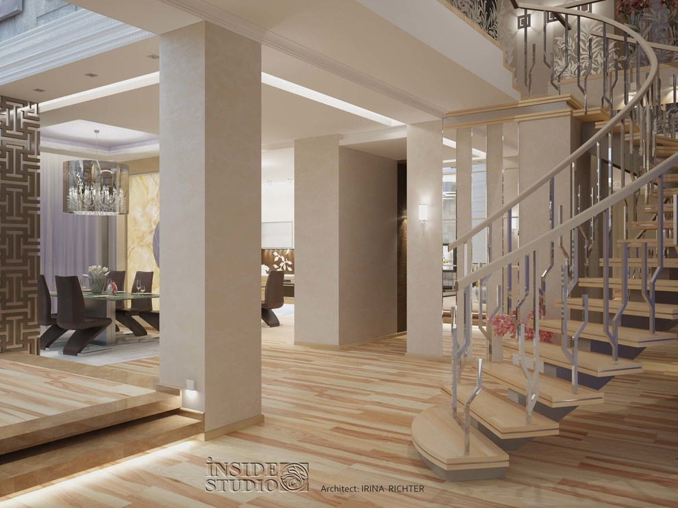 Интерьер загородного  дома   530 m2
