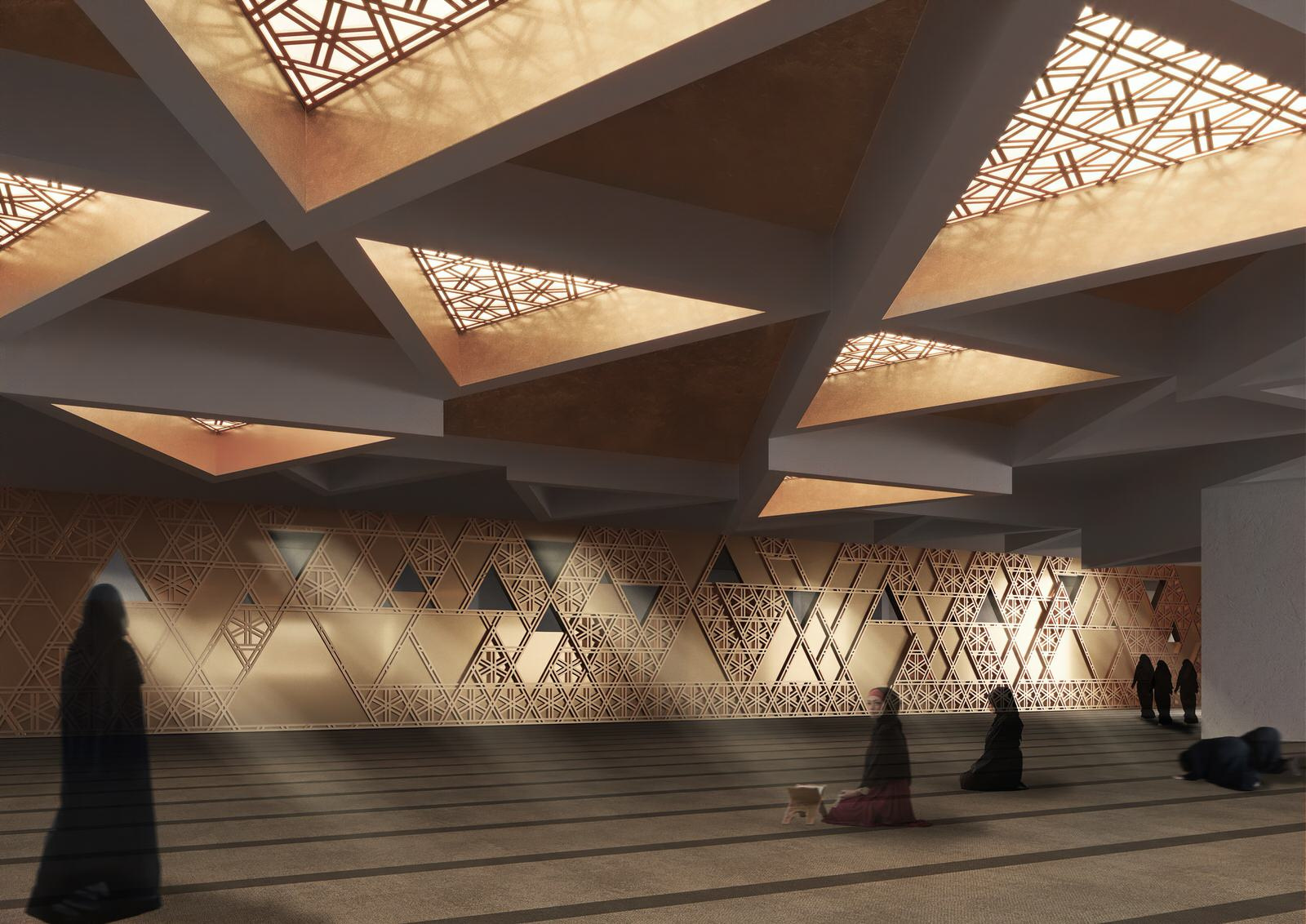 iconic mosque at Dubai Creek