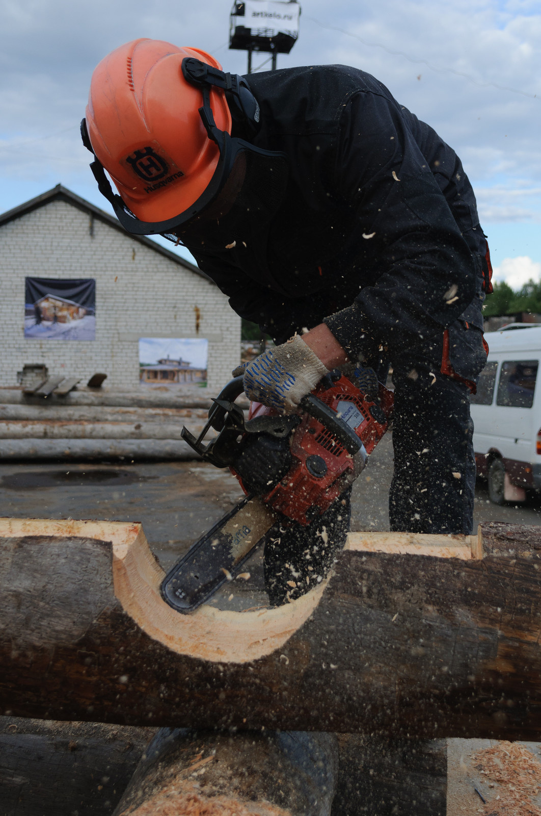 Проект недели: Баня из сухостойной сосны