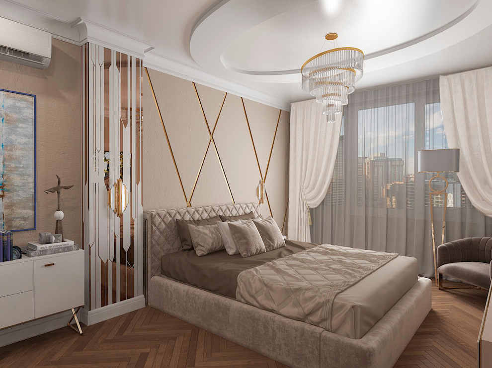 Спальня с видом на Кремль