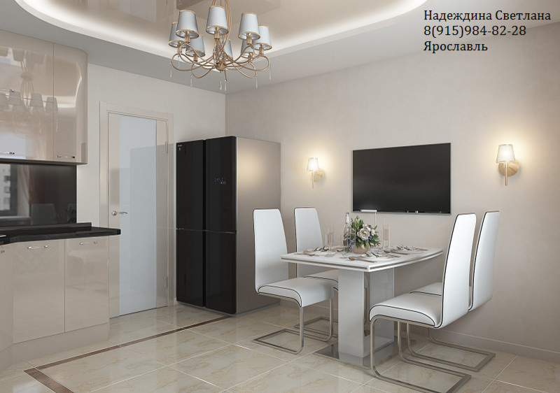 КУХНЯ С ФАСАДАМИ ИЗ ПЛАСТИКА