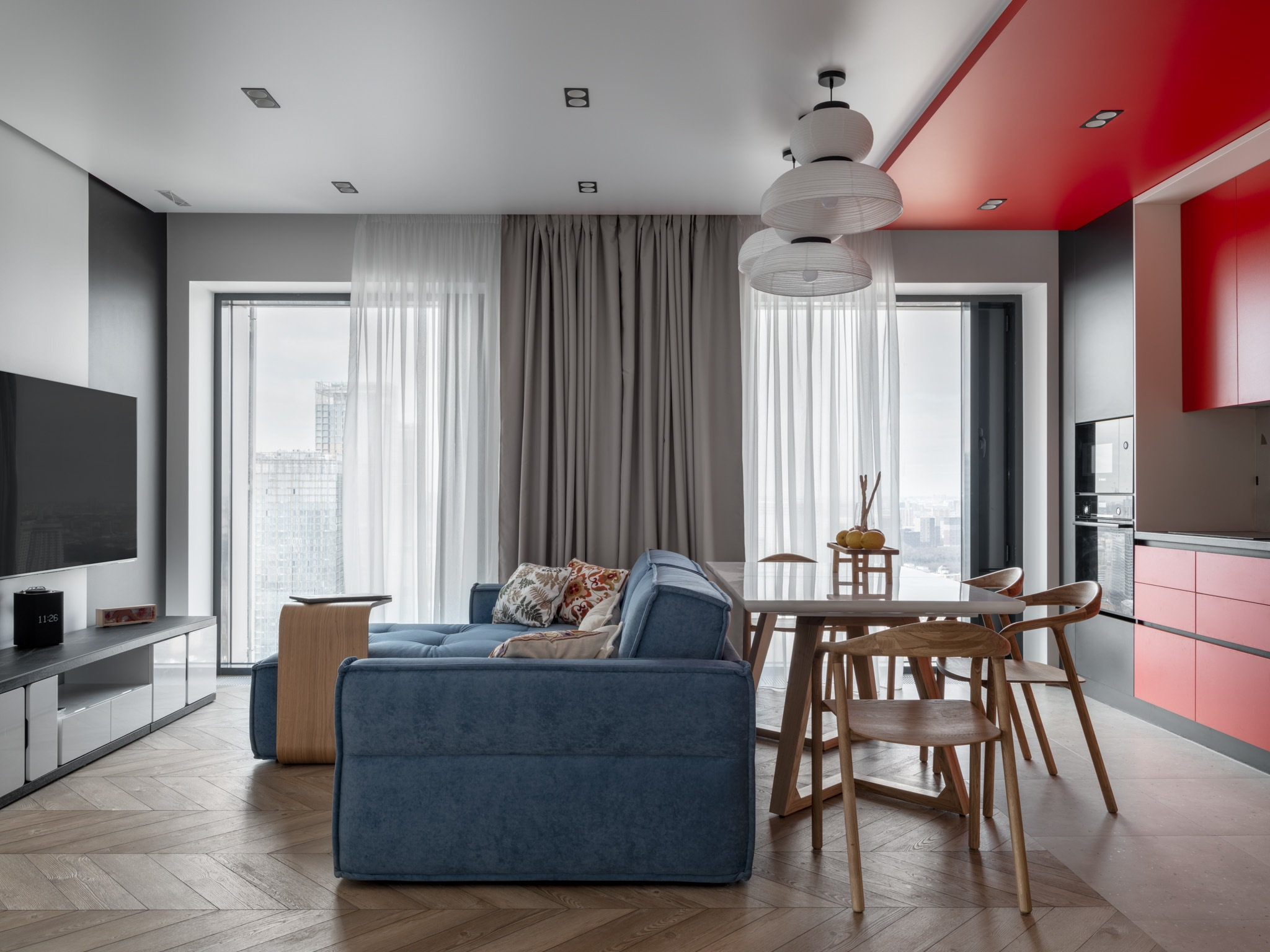 Квартира с китайскими мотивами