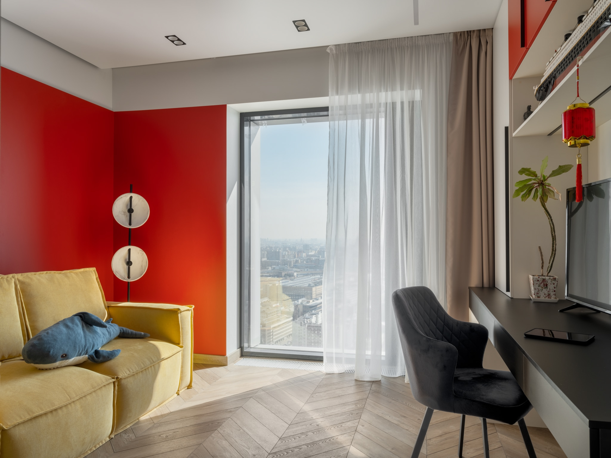 Квартира с китайскими мотивами