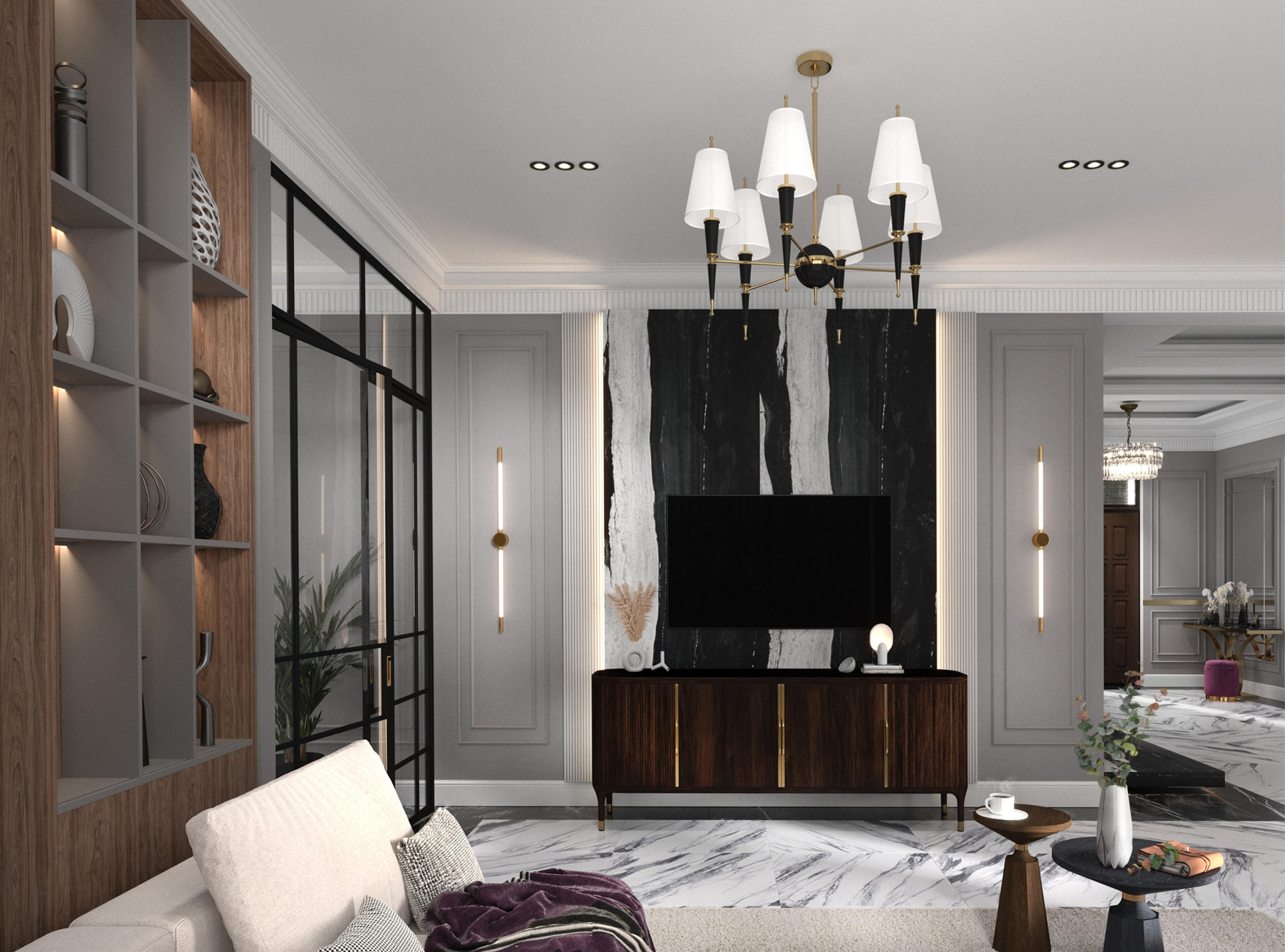 С нотками ампир